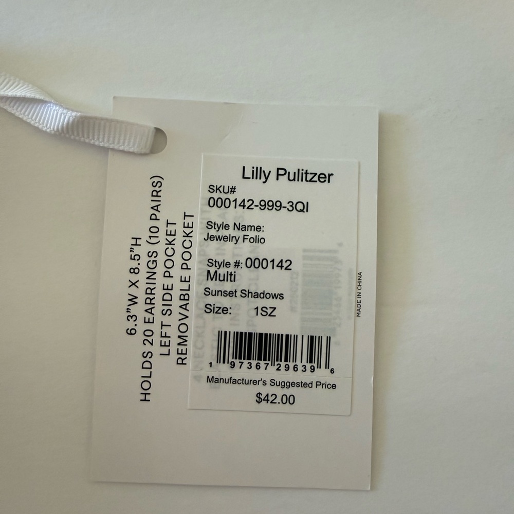 Lilly Pulitzer Jewelry Organizer - Picture 3 of 5